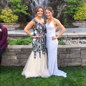 AUTHENTIC SCALA PROM DRESS